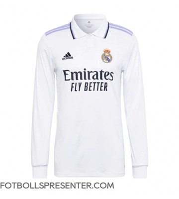 Real Madrid Hemma Matchtröja 2022-23 Långärmad